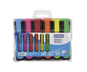 ZAKREŚLACZ DONAU D-TEXT KPL.6KOLORÓW 7358906PL-99
