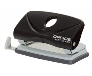 Dziurkacz OFFICE PRODUCTS, dziurkuje do 10 kartek, plastik, czarny