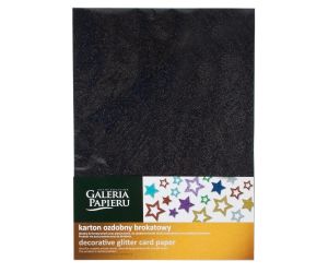 ARKUSZE BROKATOWE ARGO A4 210G/M2 OPAKOWANIE 5 ARKUSZY CZARNE