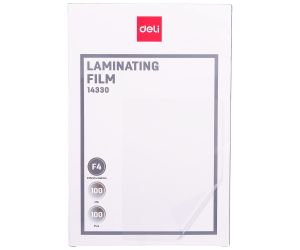 FOLIA LAMINACYJNA DELI A4+ 100MIC WYMIAR 225x340MM