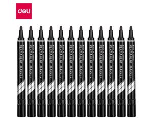 MARKER PERMANETNY DELI OKRĄGŁY 1,5MM CZARNY