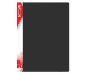 Teczka ofertowa OFFICE PRODUCTS, PP, A4, 520mikr., 10 koszulek, czarna