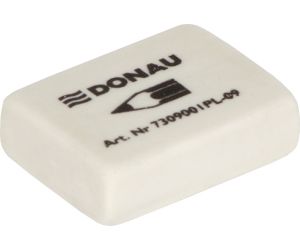 Gumka uniwersalna DONAU, 31x23x9mm, biała