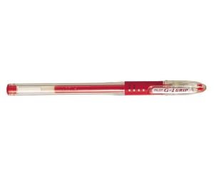 DŁUGOPIS ŻELOWY PILOT G-1 GRIP CZERWONY