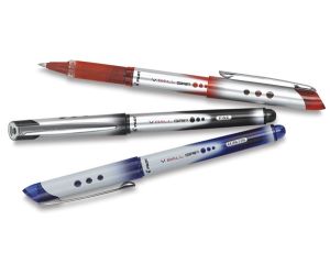 PIÓRO KULKOWE PILOT V-BALL GRIP CZARNY