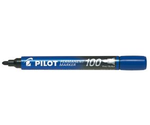 MARKER PERMANENTNY PILOT SCA-100 OKRĄGŁY NIEBIESKI