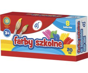 FARBY SZKOLNE AS 8 KOLORÓW
