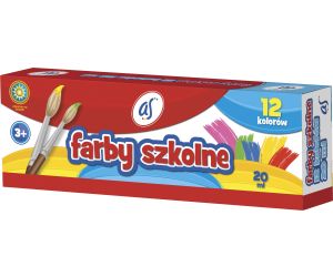 FARBY SZKOLNE AS 12 KOLORÓW