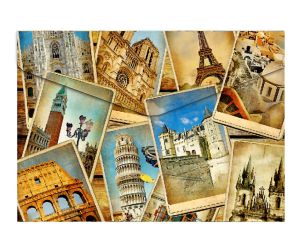 TECZKA KOPERTOWA PANTA PLAST A4 Z NADRUKIEM CITIES