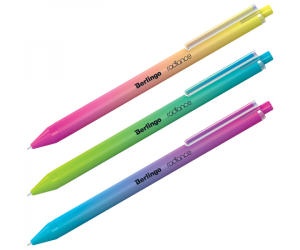 DŁUGOPIS AUTOMATYCZNY BERLINGO RADIANCE 0,7MM NIEBIESKI