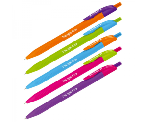 DŁUGOPIS AUTOMATYCZNY BERLINGO TRAINGLE FUZE RT 0,7MM TRÓJKĄTNY KSZTAŁT NIEBIESKI