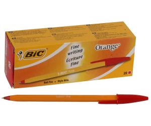DŁUGOPIS BIC ORANGE CZERWONY