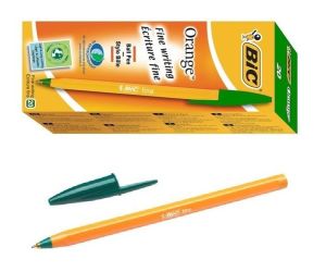 DŁUGOPIS BIC ORANGE ZIELONY