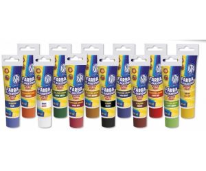 ASTRA FARBA PLAKATOWA W TUBCE, CZARNA, 30 ml
