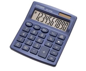 KALKULATOR CITIZEN SDC-810NR 10 POZYCYJNY GRANATOWY