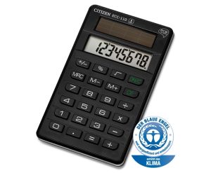 KALKULATOR CITIZEN ECC-110 EKOLOGICZNY 8 POZYCYJNY