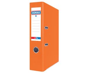 Segregator DONAU Master, PP, A4/75mm, pomarańczowy