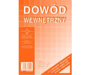 DP DOWÓD WEWNĘTRZNY A5    K12 DRUK