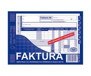 D FAKTURA VAT A5 2SKŁ.103-3E DRUK
