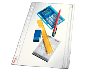 KOSZULKA ESSELTE ZAPINA NA SUWAK A4 5 SZTUK