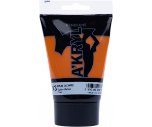 FARBA AKRYLOWA W TUBCE 100 ml A'KRYL RENESANS - 13 - UGIER / OCHRA 