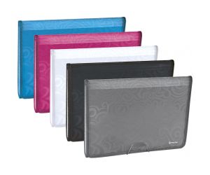 FOLDER TAI CHI PANTA PLAST A4 Z SZEŚCIOMA PRZEGRODAMI TEX4315 NIEBIESKI