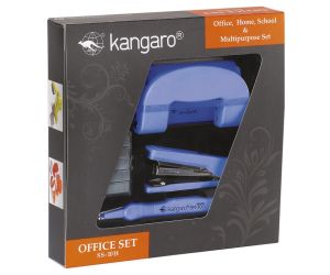 ZESTAW ZSZYWACZ + DZIURKACZ KANGARO COMBO CZERWONY