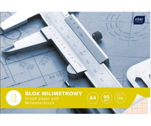 BLOK MILIMETROWY INTERDRUK A4/20K 019