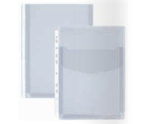 KOSZULKA BIURFOL POSZERZANA A4 NA KATALOGI 140MIC 10 SZT