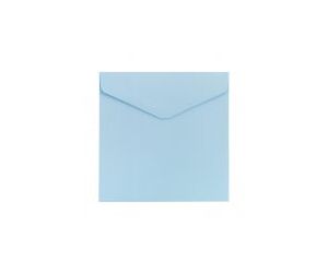 KOPERTA OZDOBNA ARGO KWADRAT 16X16cm GŁADKI NIEBIESKI SATYNOWANY 130G 10SZT