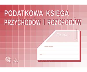 DRUK PODATKOWA KSIĘGA PRZYCHODÓW I ROZCHODÓW M&P A5/32  K-3U