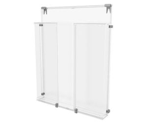 KIESZEŃ NA ULOTKI PANTA PLAST WISZĄCA A4