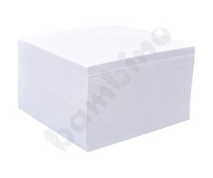 KOSTKA PAPIEROWA HAS 85X85 BIAŁA NK