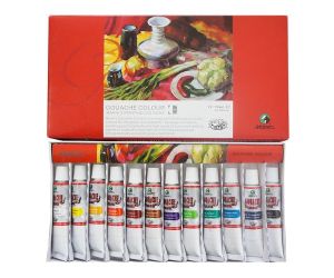 FARBWY GWASZE MARIE'S PAINTING COLOUR W TUBKACH 12 x 12 ml