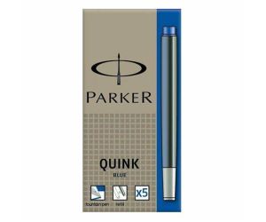 NABOJE DO PIÓRA NIEBIESKIE PARKER OP 5 SZT