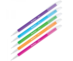 PIÓRO KULKOWE BERLINGO SLICK 0,7 MM NIEBIESKI MIX KOLORÓW