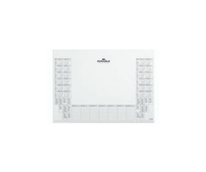 PODKŁAD NA BIURKO DURABLE WKŁAD Z KALENDARZEM I NOTATNIKIEM BIAŁY