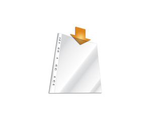 KOSZULKA KRYSTALICZNA DURABLE A4 50 MIC W PUDEŁKU