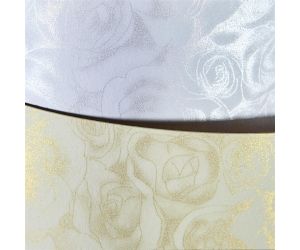 KARTON OZDOBNY ARGO RÓŻE KREMOWY A3 250G 20 ARKUSZY