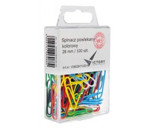 SPINACZE VICTORY OFFICE 28MM MIX KOLOR. OP-100szt
