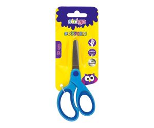 NOŻYCZKI 13 CM STRIGO DLA DZIECI GUMOWE WYKOŃCZENBIE CS06