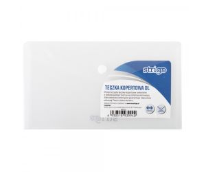 STRIGO TECZKA KOPERTOWA PP DL POZIOMA TRANSPARENTNA (10)