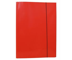 TECZKA Z GUMKĄ EMERSON A4 CZERWONA 300G OPAKOWANIE 25SZTUK