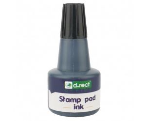 TUSZ DO STEMPLI D.RECT CZARNY 25ML