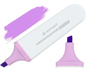 ZAKREŚLACZ CENTROPEN HIGHLITER STYLE SOFT 6252 FIOLETOWY PASTEL